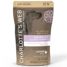 Charlotte's Web - Skin & Allergy Support CBD Dog Chews - 60 count